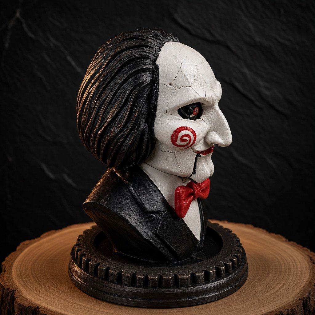 Buste marionnette