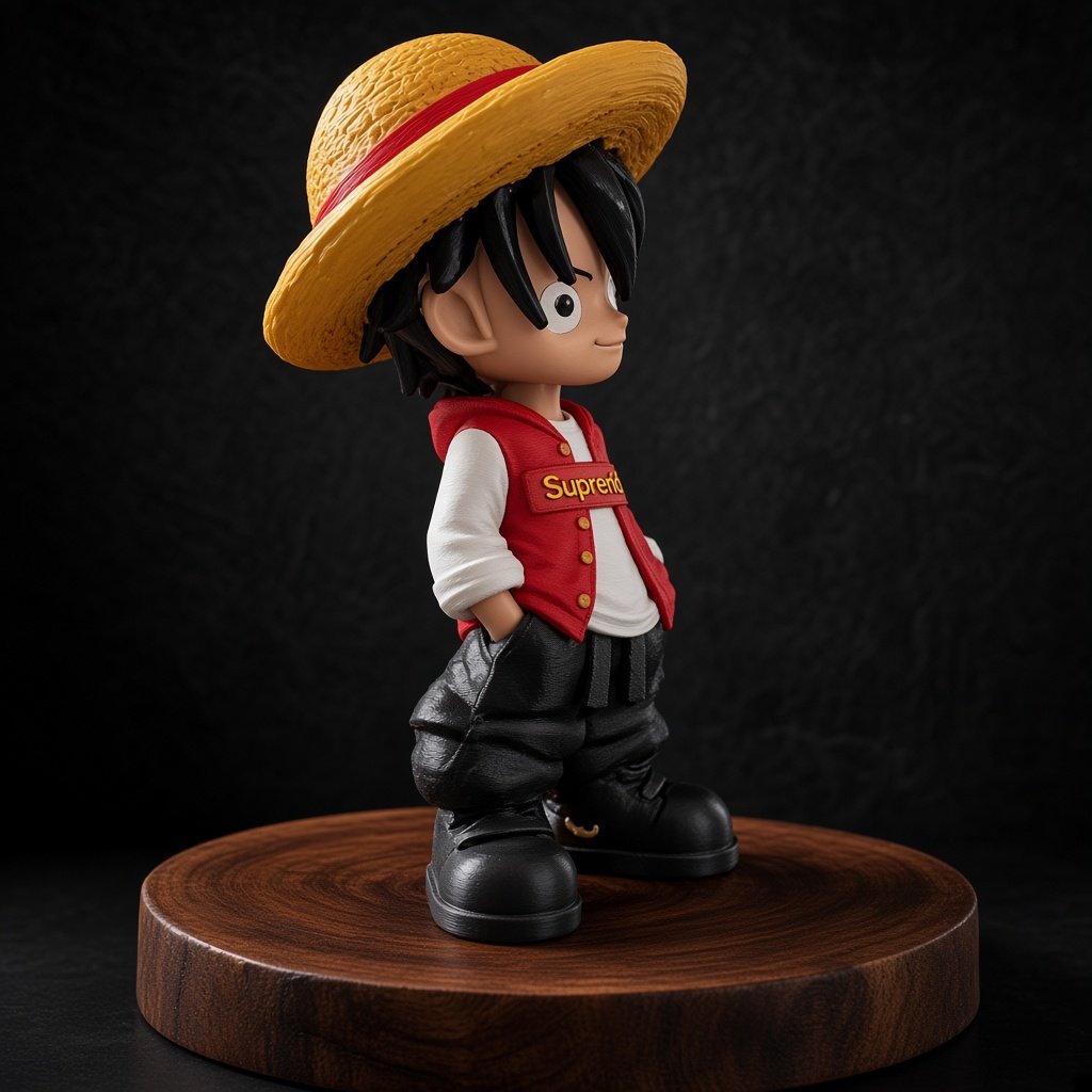 Pirate au chapeau de paille